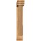 Ekena Millwork Traditional Traditional Smooth Bracket w/ Offset Brace, Western Red Cedar, 5 1/2"W x 34"D x 34"H BKT0604X34X34TRA01SWR - alternate 2